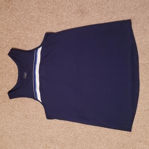 Athleta Girl Game Set Match Navy Tank